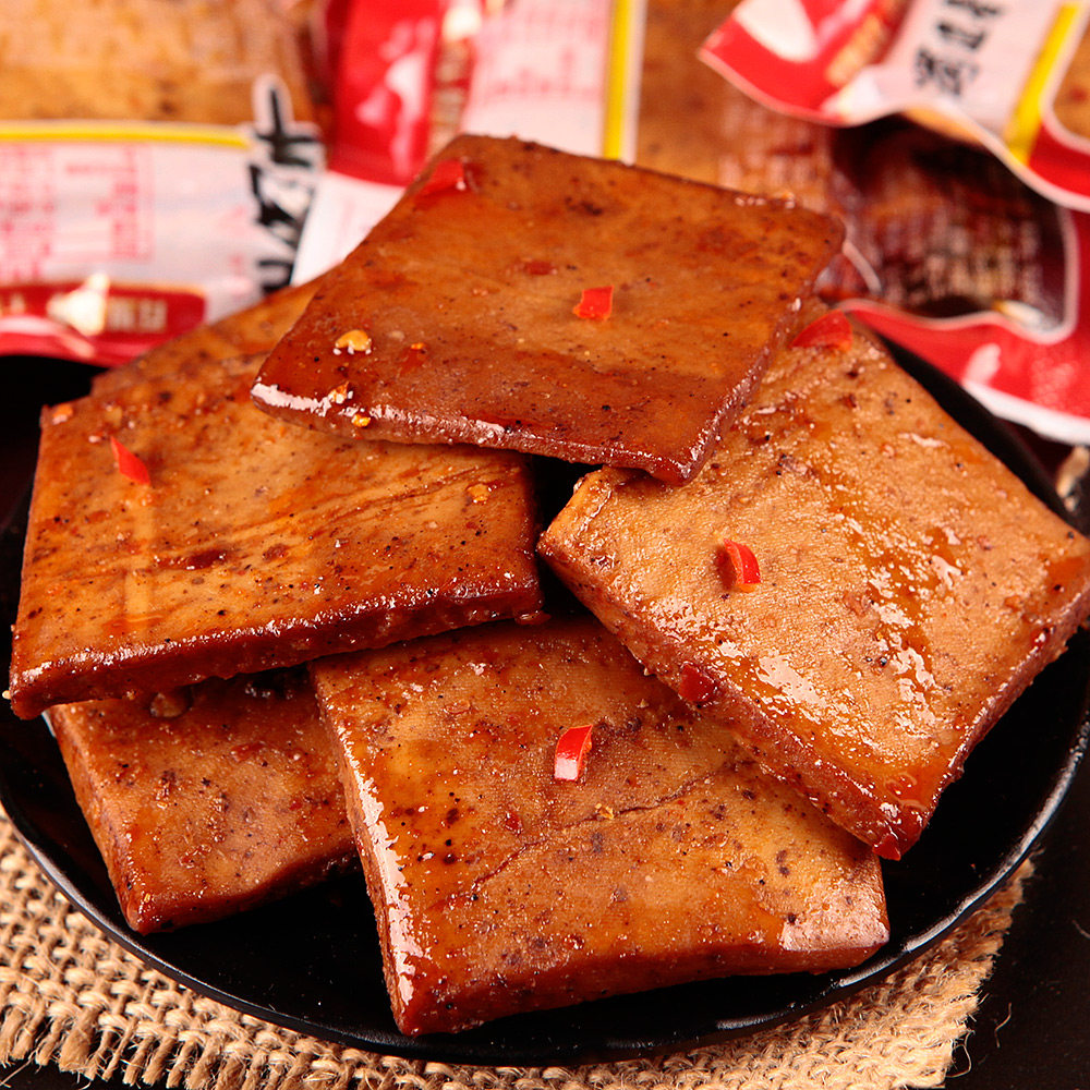 【天猫超市】蜀道香 麻辣豆腐干250g 四川特产麻辣味零食小吃豆干