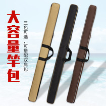 Fishing Rod Bag Light Poop Type Waterproof Multifunction Thickened Fishing Gear Fishing Bag Oxford Cloth Rod Bag Large Belly Capacity Fish