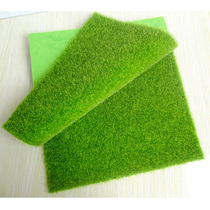 DIY manual simulation moss lawn building model material DIY sand table outdoor landscape green turf lawn