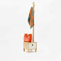 Coat rack Floor Hanger Bedroom Clothes Rack Home Multifunctional Room Bedside Table Simple Storage Rack