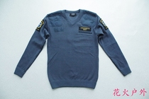 Swedish custom sweater v-neck sweater mens sweater non-Swedish British British German Military version has a large size