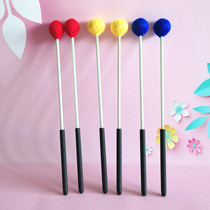 Xylophone hammer aluminum plate piano Carlon wool hammer hammer high-grade marimba wool Mallet Mallet