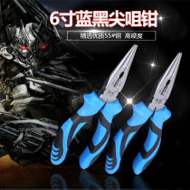 Factory direct Luwei Hardware 6 inch mini tip tip pliers Multi-function tip tip pliers Electrical pliers labor-saving tip tip pliers