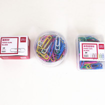 Deli 0024 Color paper clip 0018 Paper clip 0038 Color 30mm
