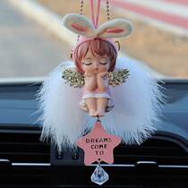 Car Hanging Goddess Lovely Car Hanging Anne Angel Rear View Mirror Creative Pending Car Decoration Car Interior