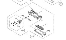 Panasonic NR-E450PX EE45PXA TE45ATX P46PX3 Ice Maker Ice Box Motor Motor