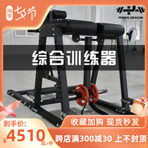PD Push-up Reverse Lift Leg Flexor Hip Pushback Fitness Room Equipment GHD Reverse Super Stretch Rack Waist Hip Practice Bench