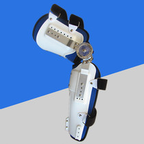 Adjustable knee joint fixing bracket side accessory ligament with half-moon plate knee injury postoperative protective gear