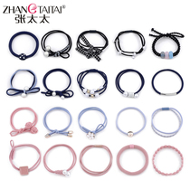 Head rope female leather band hair rope headdress Korean version cute Net red ins rubber band Hairband female Korean simple hair tie