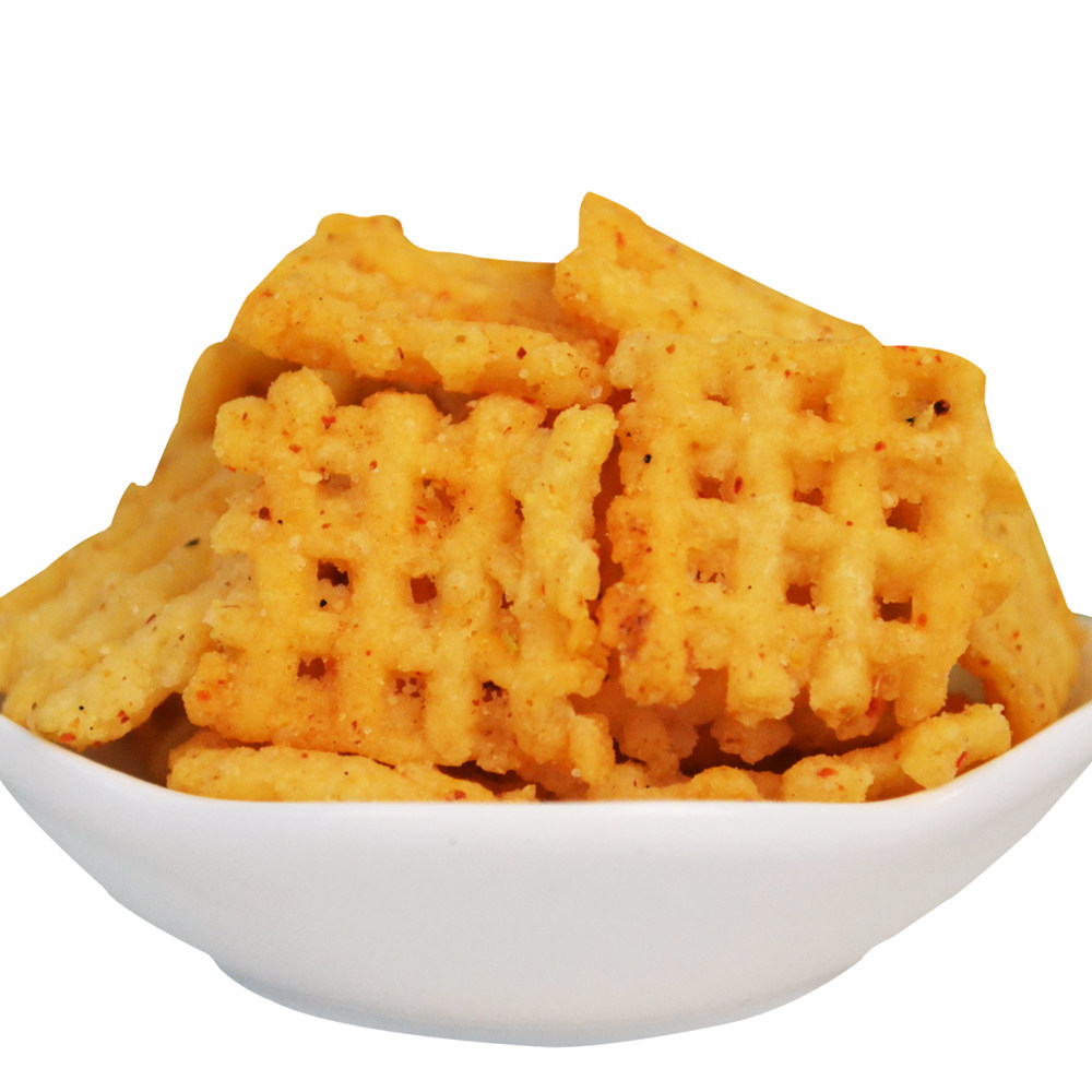 太阳锅巴130g*12袋混搭豆香五香牛肉麻辣孜然怀旧零食锅巴包邮