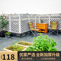 Grid climbing rattan rack outdoor plant Balcony Decoration Flower Pot rack outdoor anti-corrosive wood bracket Climbing Flower Shelf Patio