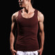 LREMARS Men's Vest Men's Fitness Tight Sweat Vest Men's Xia Laika Cotton Vest Men's Bottoming 02-3A
