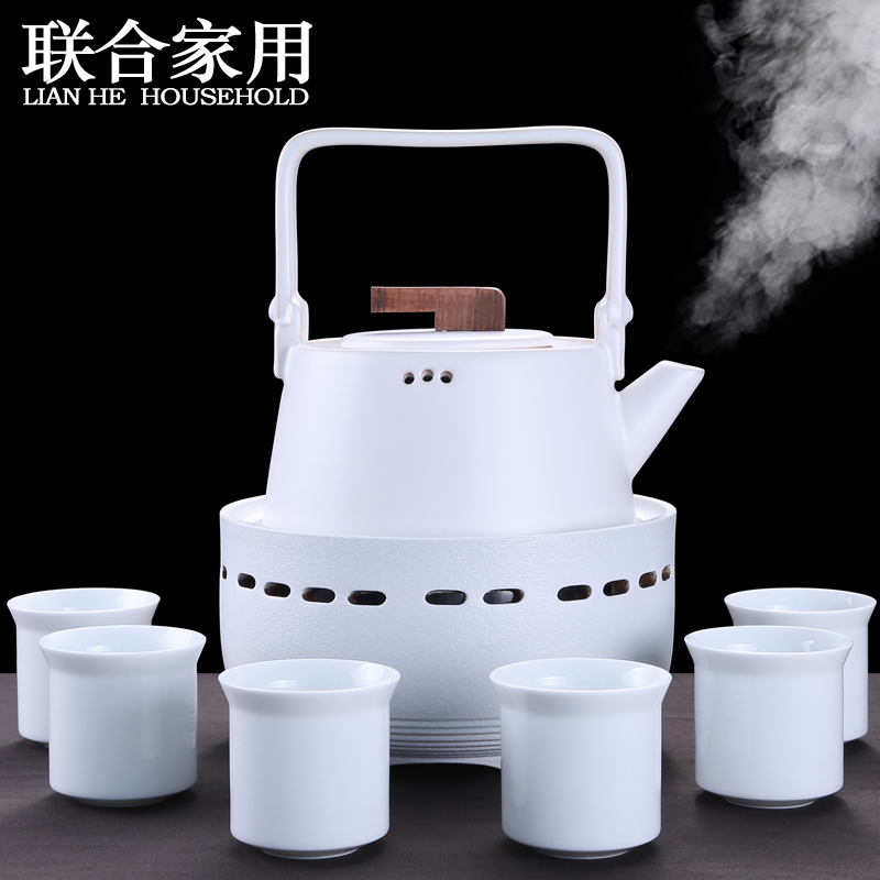 To be household tea boiling tea ware ceramic teapot high - capacity ceramic POTS electric TaoLu household kettle pot of girder