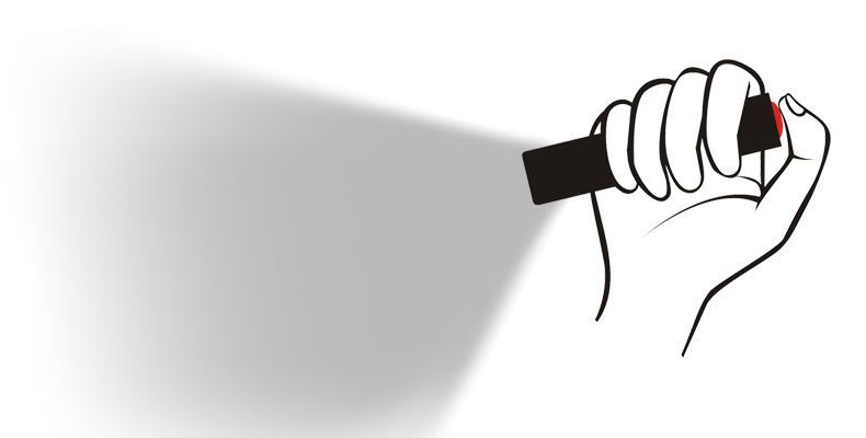 supfire神火可充电l2强光手电筒l5强光远射程探照灯led照明户外灯