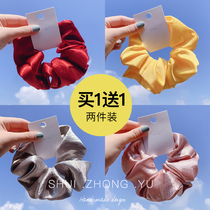 Net red hair circle pig large intestine circle ins large intestine Simple retro campus style Korean hair band female fat sausage French head rope