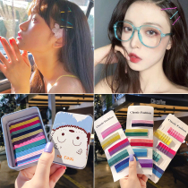 Korean color clip headdress hairpin female side clip girl top clip bangs word clip Forest fairy super fairy hairpin