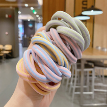 Candy color children Hairband hair rope head rope autumn winter rubber band female head winter baby color 2021 New