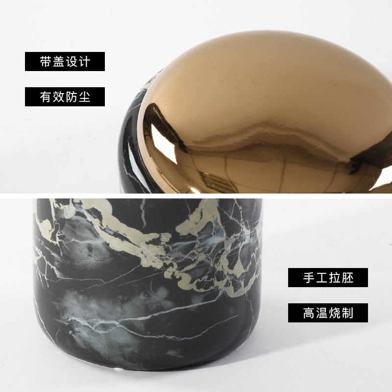 Art BeiZi I and contracted light and decoration ceramics furnishing articles designer soft outfit decoration craft ornaments example room decoration