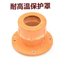 Industrial electric furnace wire outlet terminal wiring holder Oven accessories Outgoing rod high temperature resistant yellow bakelite protective cover