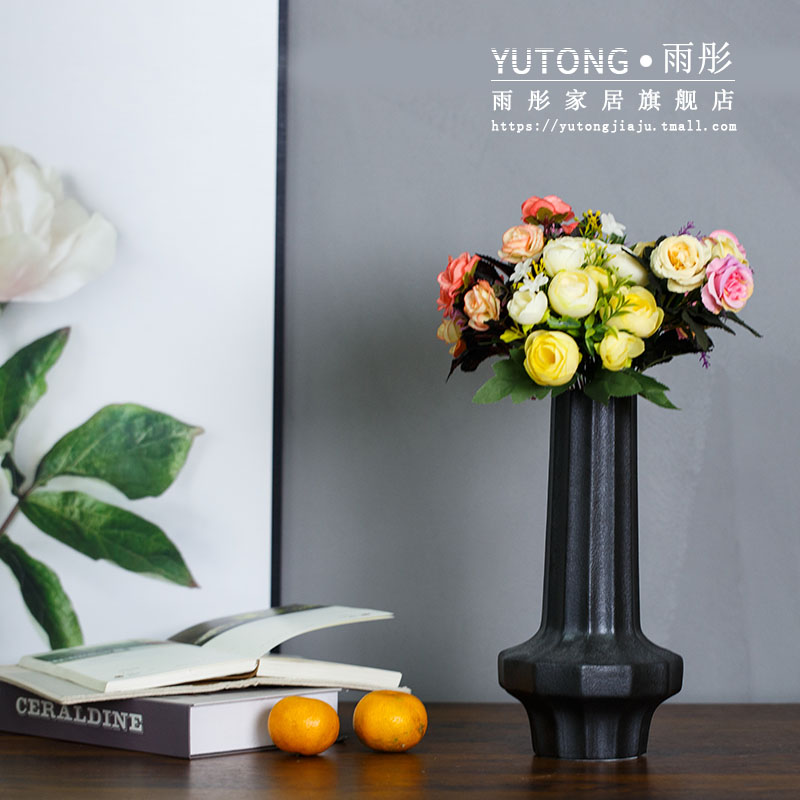 New Chinese style ceramic furnishing articles light key-2 luxury hotel TV ark, example room under the sitting room what pottery tea table decorations