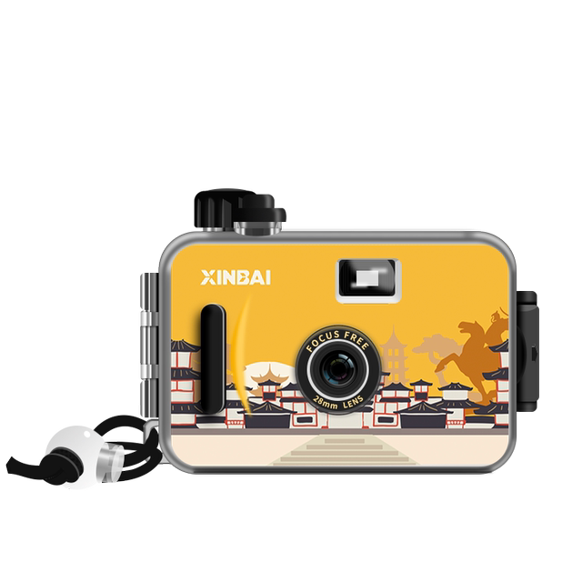 New Bai film camera retro 35mm film ins fool ກ້ອງຖ່າຍຮູບກັນນ້ໍານັກສຶກສາການຖ່າຍຮູບຂອງຂວັນ polaroid