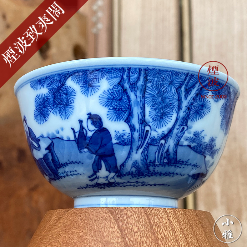 Jingdezhen lesser RuanDingRong made lesser taibai panasonic drinking Chinese tea cups