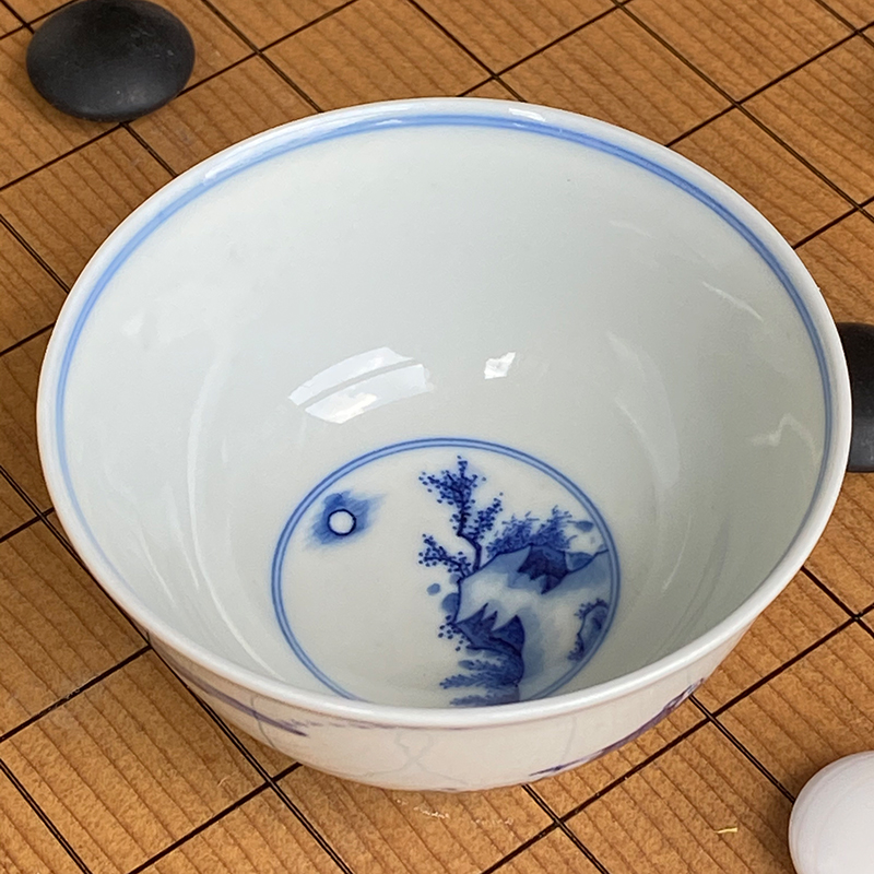 Jingdezhen lesser RuanDingRong made lesser taibai panasonic drinking Chinese tea cups