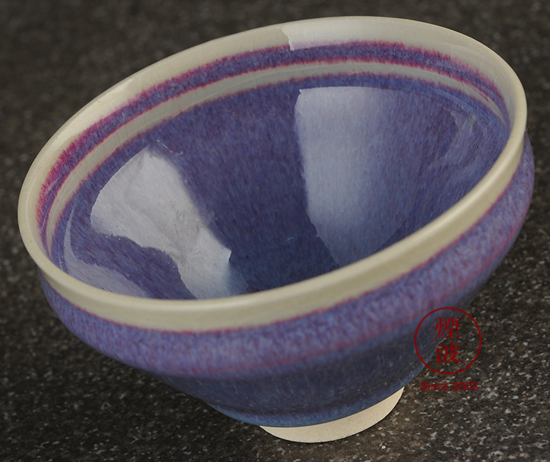 Made those Japanese law cinnabar built pottery and spring tea light cup 10