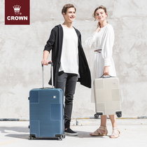 CROWN Crown suitcase Check-in box Boarding box Business trolley case Universal wheel suitcase 5221