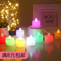 Electronic candle romantic arrangement birthday candle confession courtship creative candle wedding props LED candle light