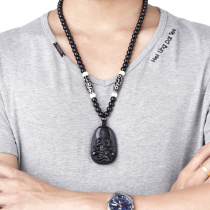 Black Yaoshi Necklace of the Eight Mens Men and Men