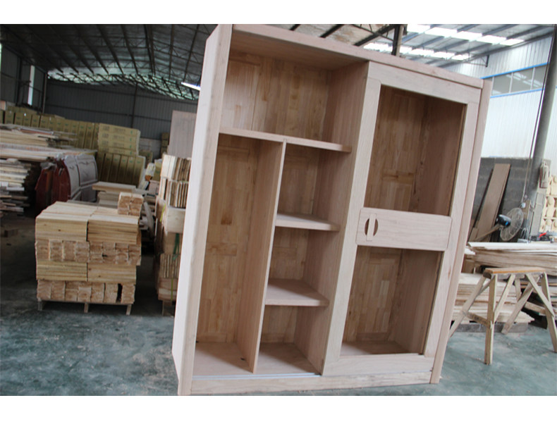 意特尔1201实木红橡木卧室家具衣柜整体衣柜推拉移门大衣橱特价