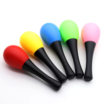 Baby little sand hammer red ball hand bell newborn baby hand grip chasing visual training red small rattle