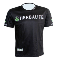 herbalife T-shirt men and women team sportswear herbalife black and white short sleeve running shirt cycling top