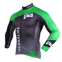 Men and women team sportswear Herbalife classic 24k black clothes bicycle mountain bike bike riding clothes
