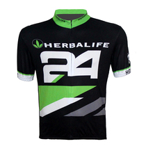 Men and women outdoor team sportswear Herbalife 24k classic clothes mountain bike bike short sleeve cycling suit