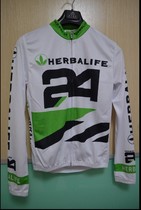 Mens and women team sportswear Herbalife classic 24k white clothes mountain bike bike bike riding suit