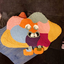 Mai big sister cloud Duoduo Pier Pineapple poke embroidered carpet doll material bag handmade DIY Pier embroidery gift