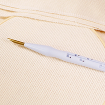 Cat thread hand made SKC poke needle poke embroider embroidery rough thread Russian embroidery needle plus thick needle tube DIY work