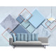 Nordic geometric personality art wallpaper living room bedroom TV background wall painting modern minimalist 3d stereo wallpaper Nordic geometric personality art wallpaper living room bedroom TV background wall painting modern minimalist 3d stereo wallpaper