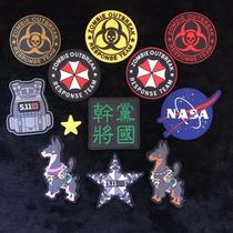 Tactical Dog Velcro Morale Medal Backpack Clothes Decoration Silicone Sticker Barb Army fans Outdoor Accessories Equipment