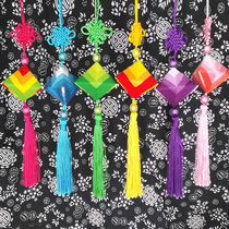 Dragon Boat Festival sachet dumplings hanging Childrens handmade diy material bag Wormwood sachet bag Mosquito repellent pendant