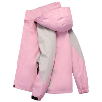 Outdoor sub-dress three-in-one detachable wind and waterproof autumn and winter mountaineering suit for men