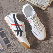 Mens shoes 2021 New autumn Winter Argan shoes Low Plates Shoes Retro Little White Shoes Casual Sports Shoes Mens Tide Shoes