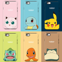 Korea Apple SE Pikachu Apple XS double protective cover iPhone78plus cartoon phone case female