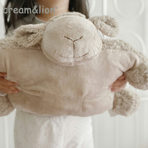 CREAMLION cute fat wool plush toy lamb doll Childrens room decoration soft sheep sheep doll