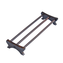 Zhongzheng ebony cup holder Kung Fu tea accessories Tea ceremony accessories Tea cup holder bracket widened