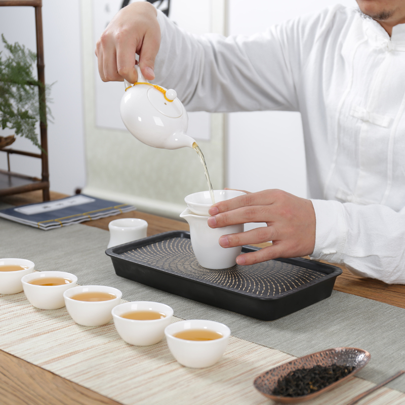 Tea filter commonly, informs white porcelain Tea set spare parts) dehua ceramic kung fu Tea Tea filter is good