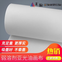 Goodix Eco solvent canvas Chemical fiber thickened matte waterproof outdoor photo printing polyester cloth 260g wholesale