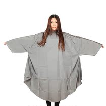 Hair salon hair clothes Hair cutting special apron Hair cutting bunk cover robe Hair cutting bathrobe Hair salon apron with sleeves Overcoat